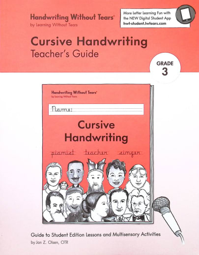 Cursive Handwriting Teacher's Guide (2022 Edition)