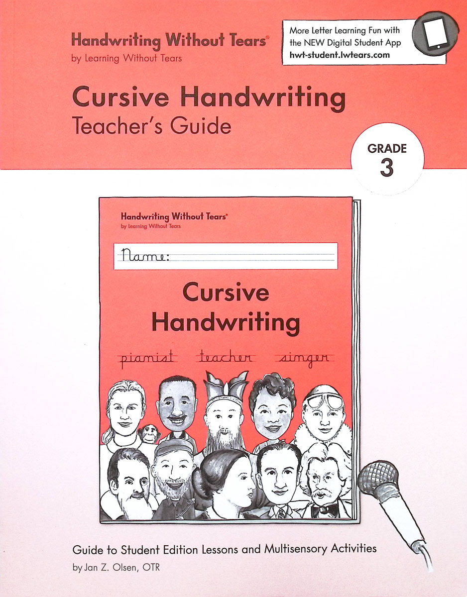 Cursive Handwriting Teacher's Guide (2022 Edition)