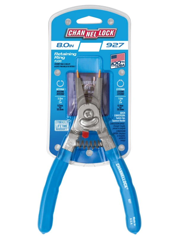 927 8-inch Convertible Retaining Ring Pliers