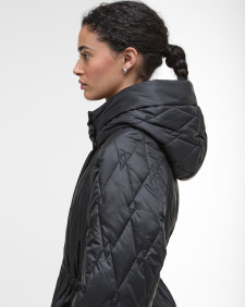 Steppjacke Celine Black/Onyx Tartan