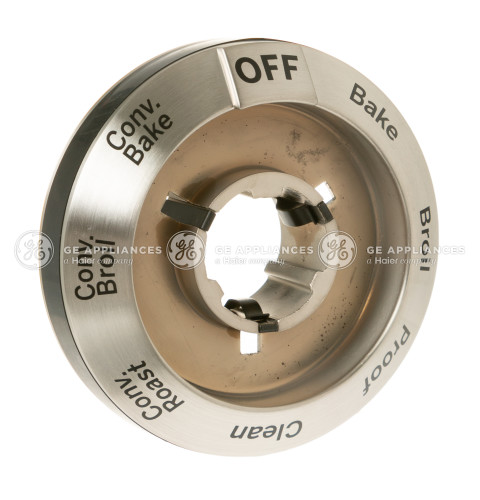 Brushed Stainless Steel Range Oven Knob Bezel