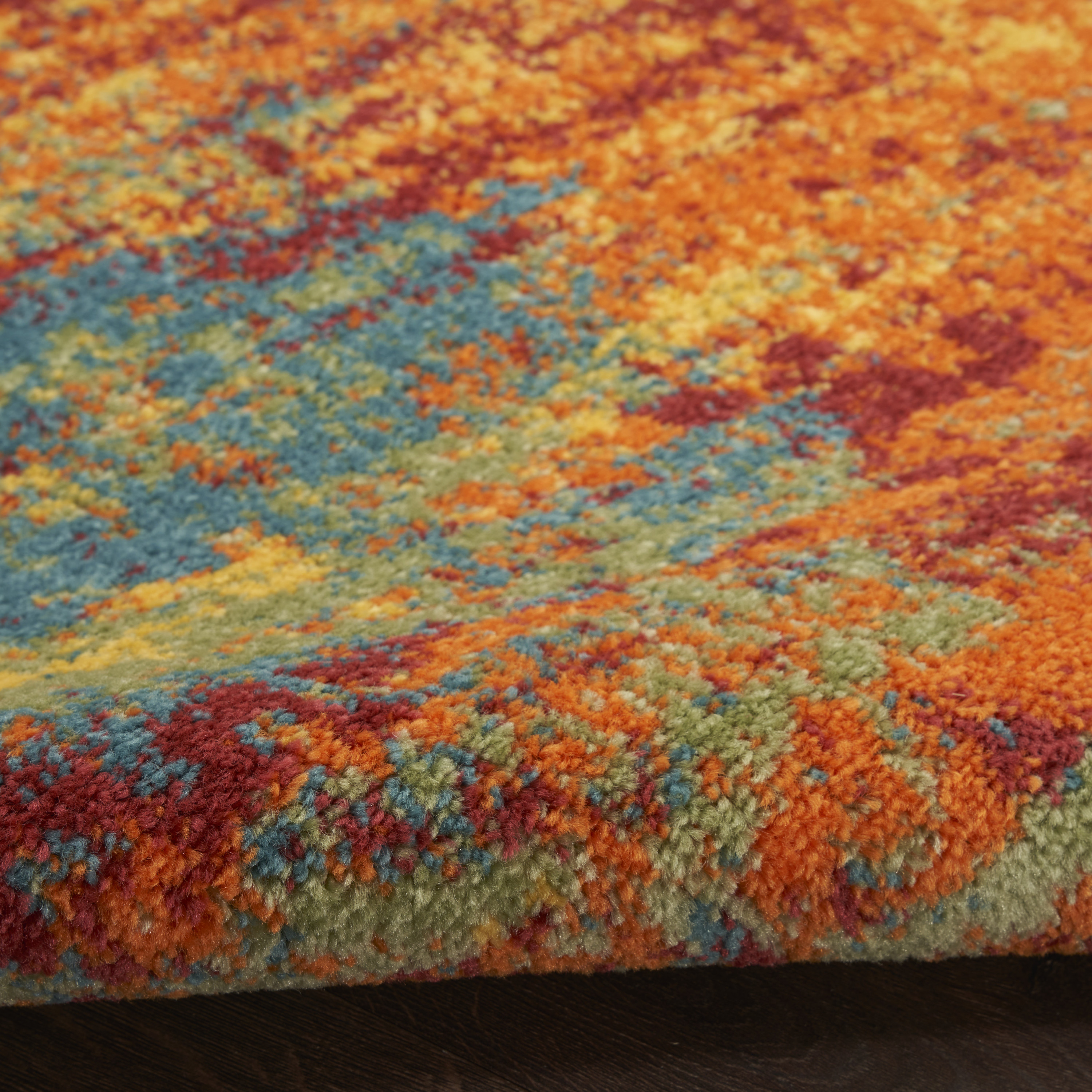 Nourison Nourison Essentials 8' x 10' Flame Modern Rug