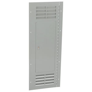 Panelboard Accessory, Panelboard Enclosure Cover, 400 A, 600 A, NEMA Type 1, Flush Mount, Hinged Front, Ventilated, 20 in. W