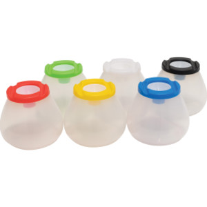 No Spill No Tip Paint Pots - Set of 6