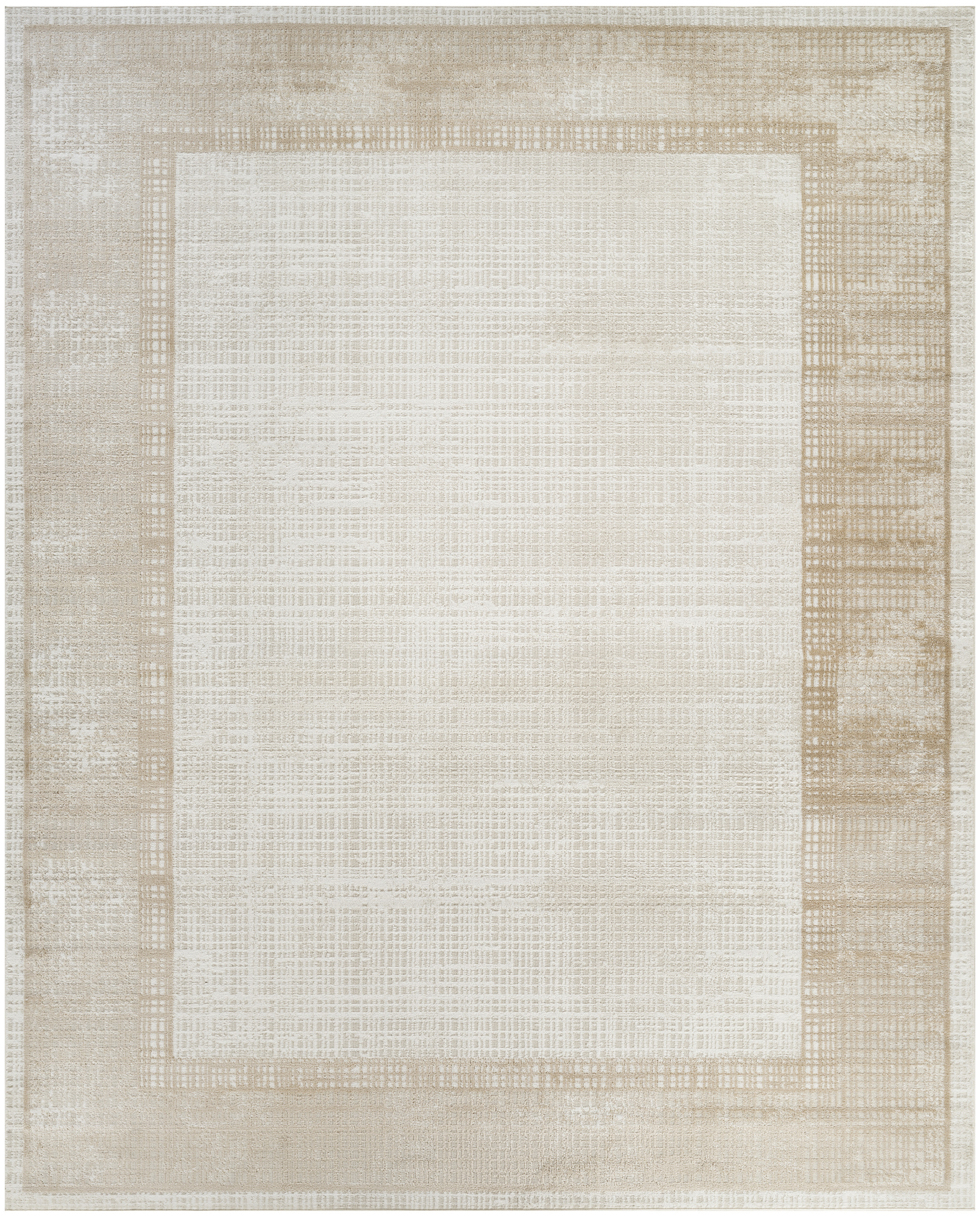 Nourison Dekor 7'10" x 9'10" Ivory Beige Modern Indoor Rug