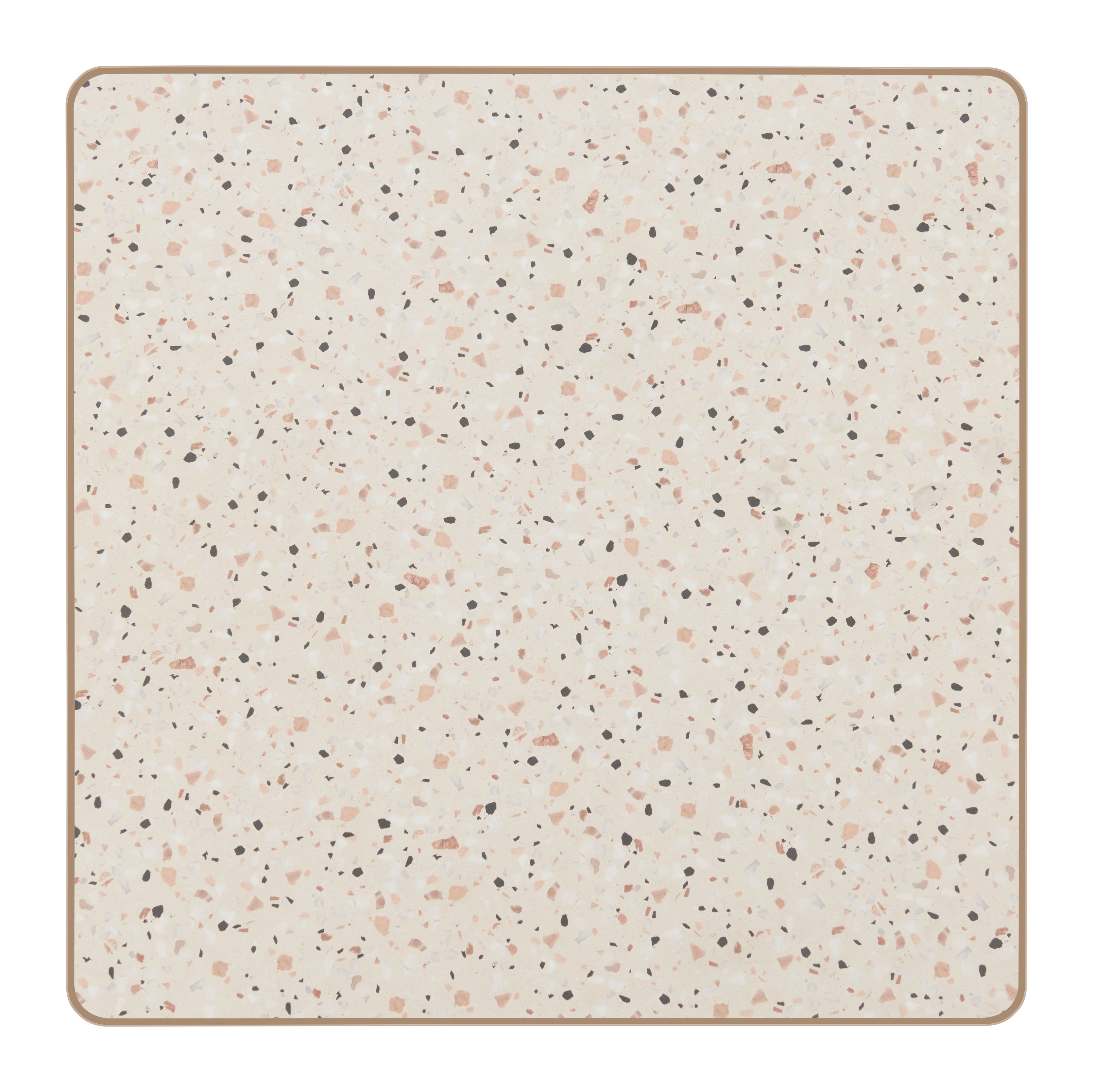 Spot Bar Table Beige & Gold product image