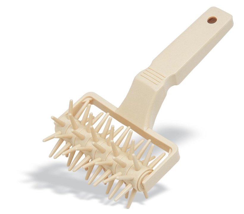 Rodillo para perforar pasta de 12 centímetros