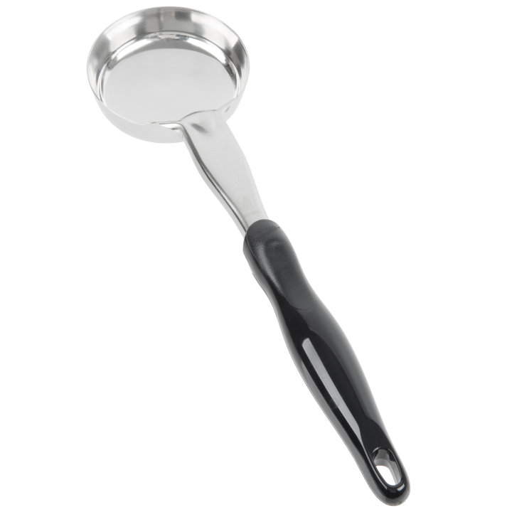 5-ounce one-piece heavy-duty solid round bowl Spoodle® utensil with black nylon handle