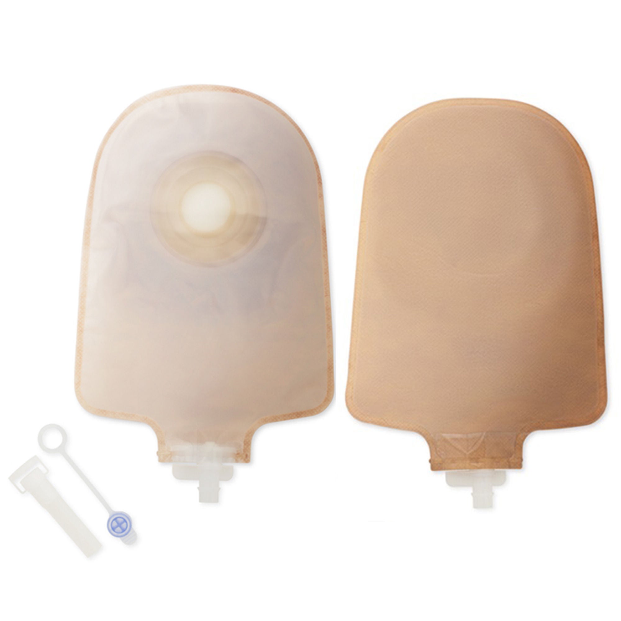 Premier™ 8462 One-Piece Transparent Urostomy Pouch, Pre-cut to Fit 25 mm Stomas
