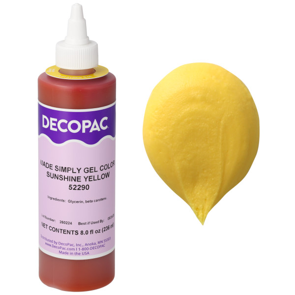 Sunshine Yellow Made Simply™ Premium Gel Color
