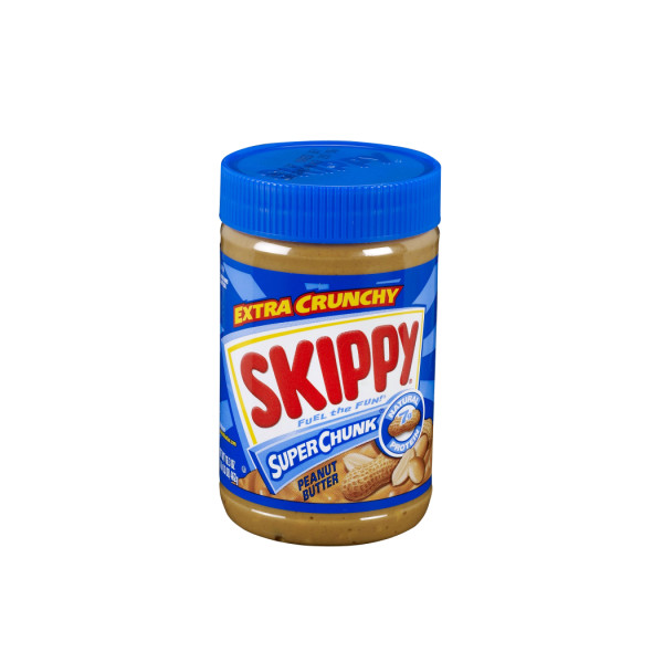 SKIPPY(r) Super Chunk(r) Peanut Butter, 12/16.3 oz . C1CB - Front Center Inner Pack (Hi Res)