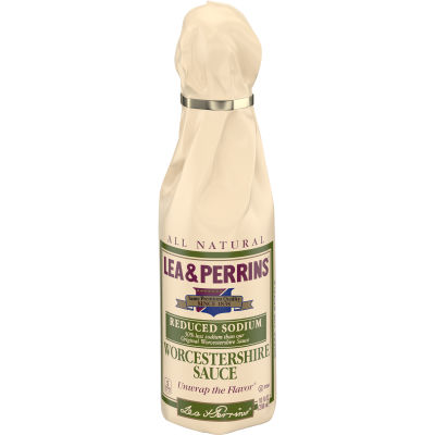Lea & Perrins Worcestershire Sauce Reduced Sodium, 10 fl oz Bottle