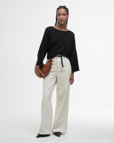 Lucy Crew Neck Jumper Classic Black