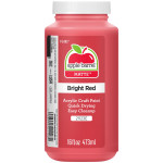 Apple Barrel Acrylic Paint Matte 16oz. Bright Red