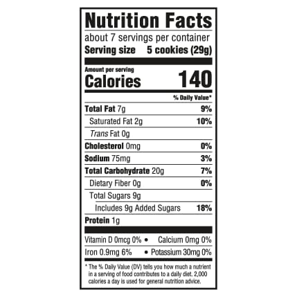 Nutrition Facts