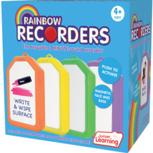 Magnetic Rainbow Recorders, Set of 4
