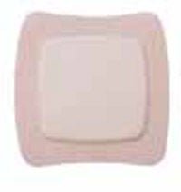 Aquacel® Silicone Adhesive with Border Silicone Foam Dressing, 8 x 8 Centimeter