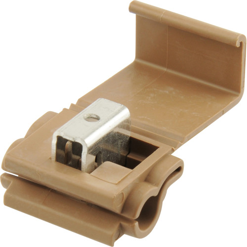 Brown Improved Heavy Duty Self-Stripping Connector (18-14 Wire)