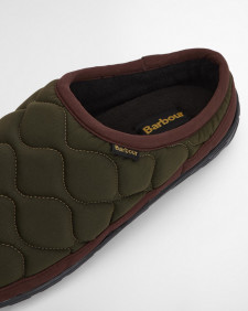 Outdale Slippers Olive/Brown