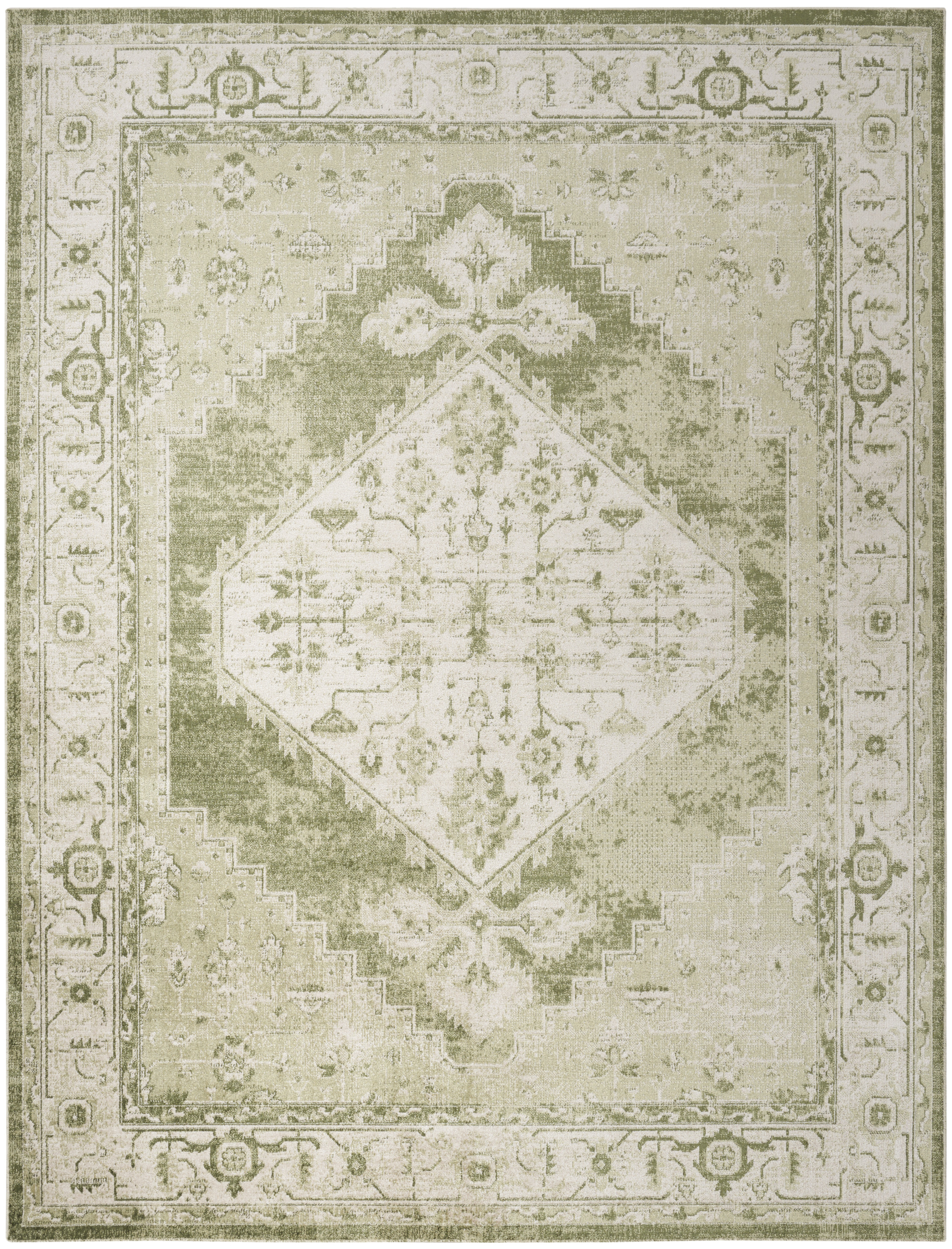 79.00" x 108.00" x .25" Astra Machine Washable Turkey N1692