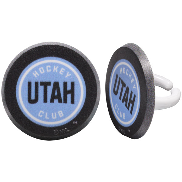 NHL® Team Puck Cupcake Rings