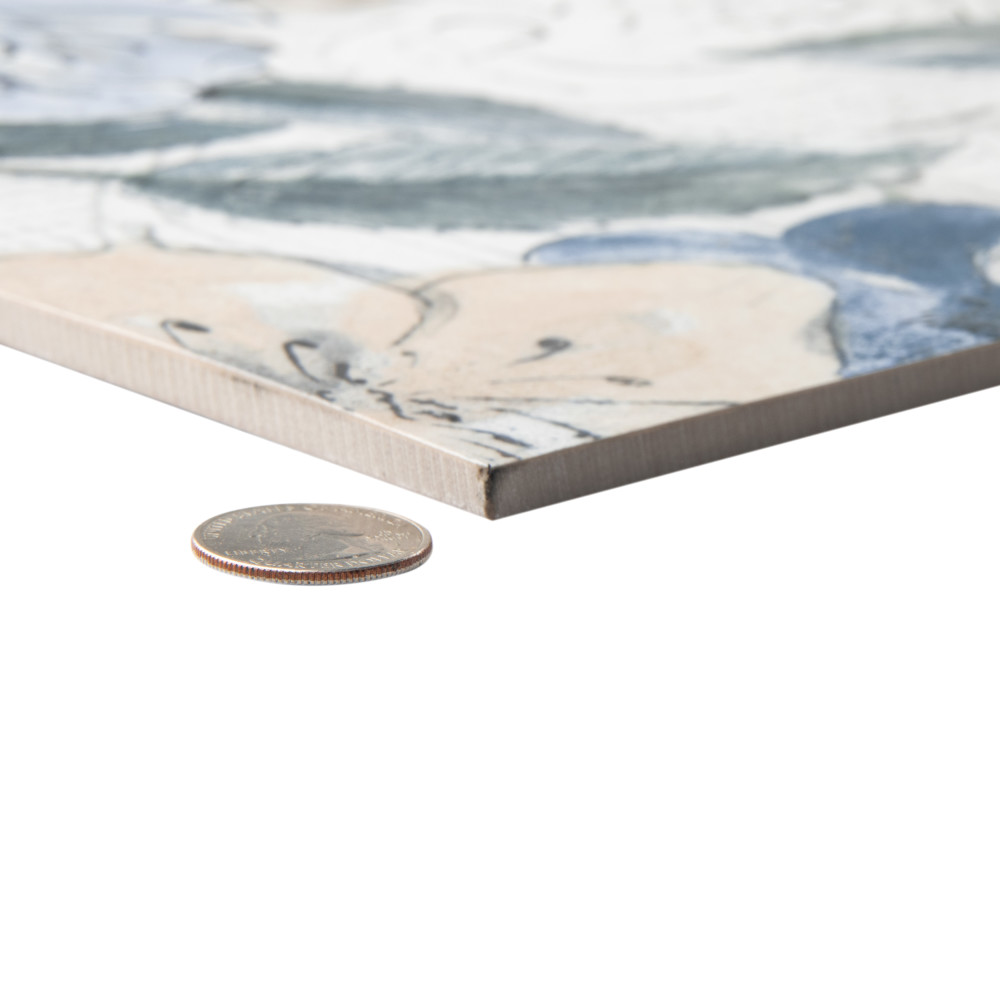 Parete Setoso White 23-1/2 in. x 47 in. Porcelain Floor and Wall Tile