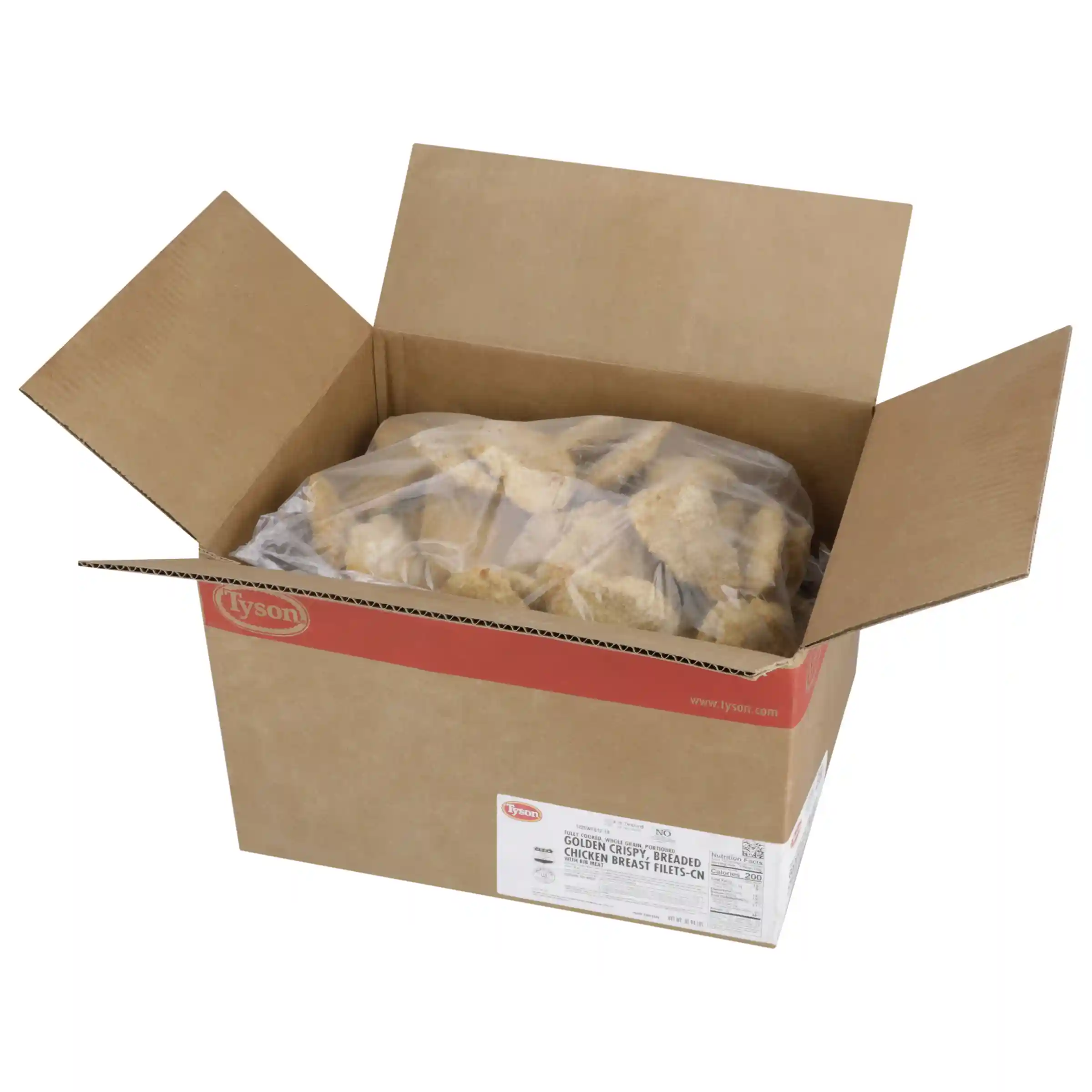 Tyson® Fully Cooked Whole Grain Breaded Golden Crispy MWWM Chicken Breast Filets, CN, 3.75 oz._image_4