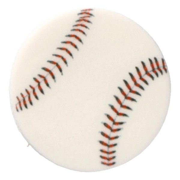 Baseball Minis - Red 3 Free Sweet Décor® Edible Decorations