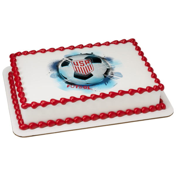 U.S. Soccer Fútbol PhotoCake® Edible Image®
