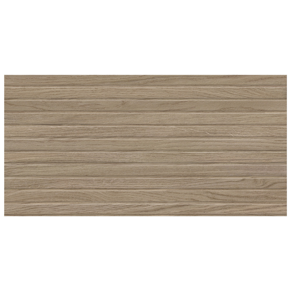 Woodstrip Nogal 11-3/4 in. x 23-1/2 in. Ceramic Wall Tile