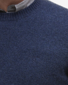 Covent Crew Neck Jumper Navy Marl