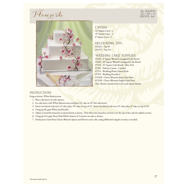 Flourish Stacked Wedding Cake Decorating Instructions DecoPac flourish-stacked-wedding-cake-decorating-instructions-decopac
