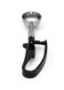 1.13-ounce extended-length disher with black squeeze handle