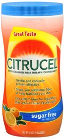 Citrucel® Methylcellulose Fiber Sugar-Free Orange Flavor Powder