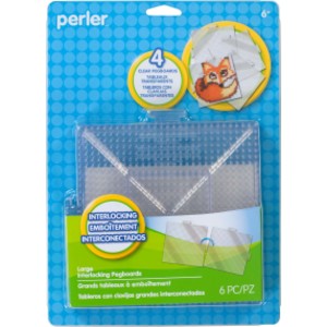Large Clear Pegboards, Pack of 4