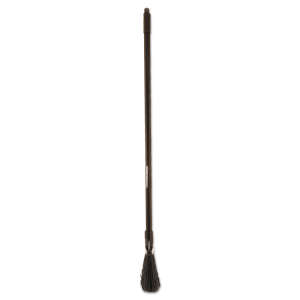 Rubbermaid Commercial, Executive Series, 7.5in, Lobby Broom, Vinyl Handle, Polypropylene Bristles, Black