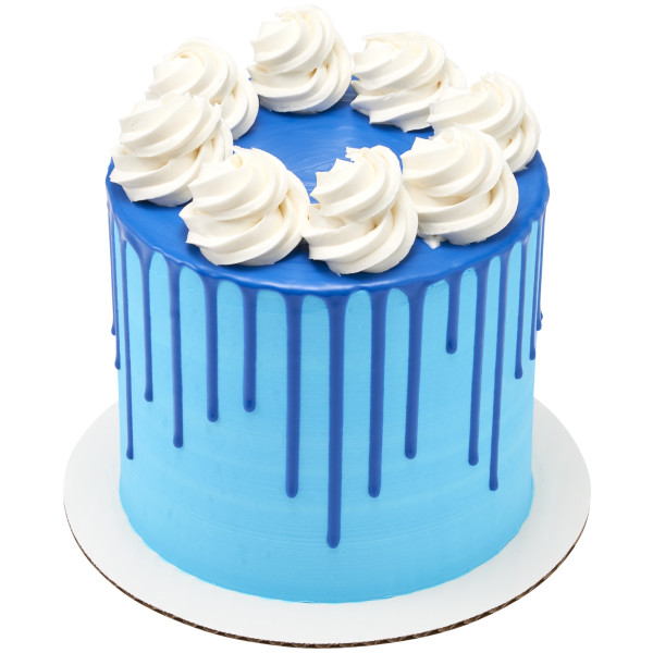 Royal Blue Cake Drip