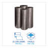 Boardwalk,  LLDPE Liner, 60 gal Capacity, 38 in Wide, 58 in High, 0.65 Mils Thick, Black