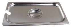 Third-size Super Pan V® slotted stainless steel cover