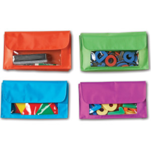 Magnetic Storage Pockets, Pack of 4