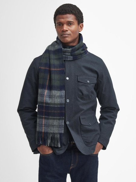 Brack Patchwork Tartan Wool Scarf Brack Patchwork Tartan Wool Scarf