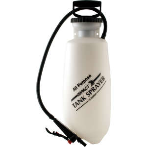 Hillyard, All-Purpose Tank Sprayer, 3 Gallon, Black/Translucent