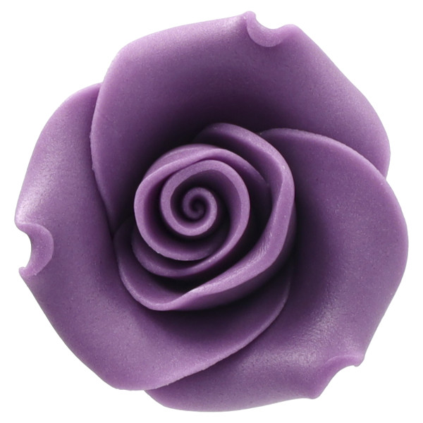 Lavender 1.5" Rose - Red 3 Free SugarSoft® Premium Edible Decorations