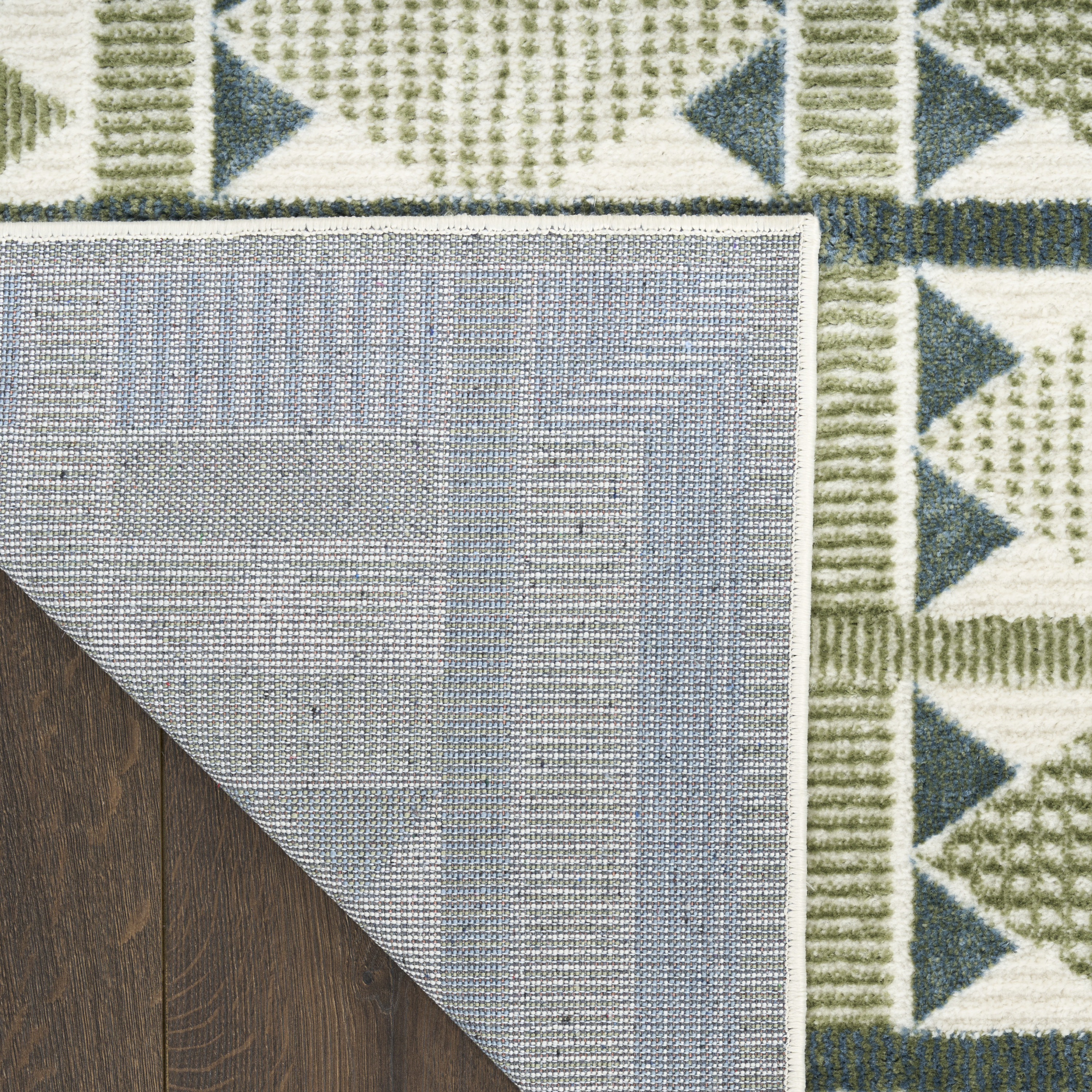 Nourison Nordic 8' x 10' Green Blue Modern Indoor Rug