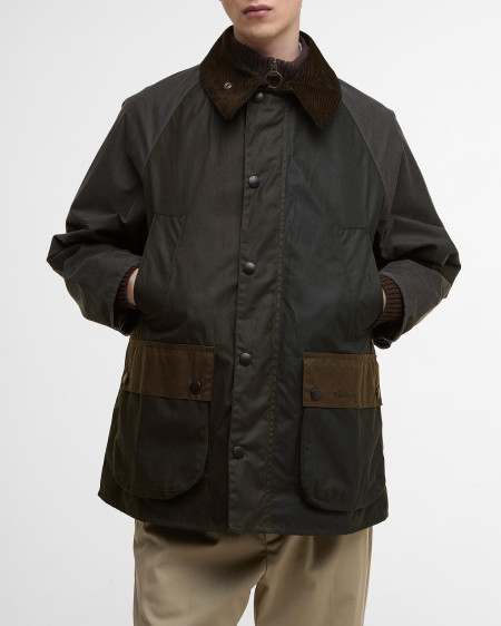 Giacca cerata Patchwork Bedale oversize