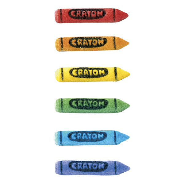 Crayons Assortment Dec-Ons® Decorations