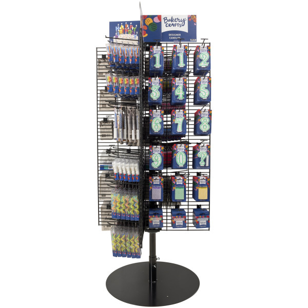 Full Floor Numeral Assortment Candle Assortment (Rack Not Included)