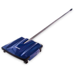 Carlisle, Sparta, Duo-Sweeper Multi-Surface Floor Sweeper 9.5", Blue