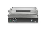 120-volt super-size panini sandwich grill with aluminum flat plates and NEMA 5-15P Plug