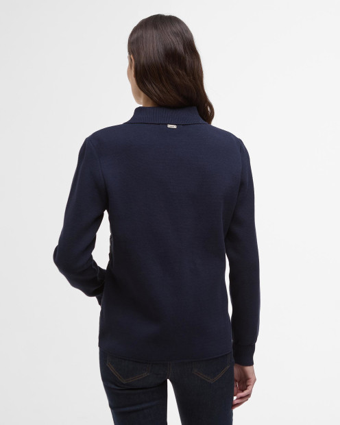 Hollies Quilted Jumper Classic Navy